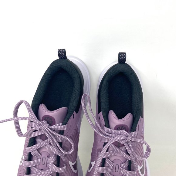 💖MEGA SALE💖Nike Downshifter 12   Purple Black White Women's  Mesh DD9294 500 - Picture 3 of 9